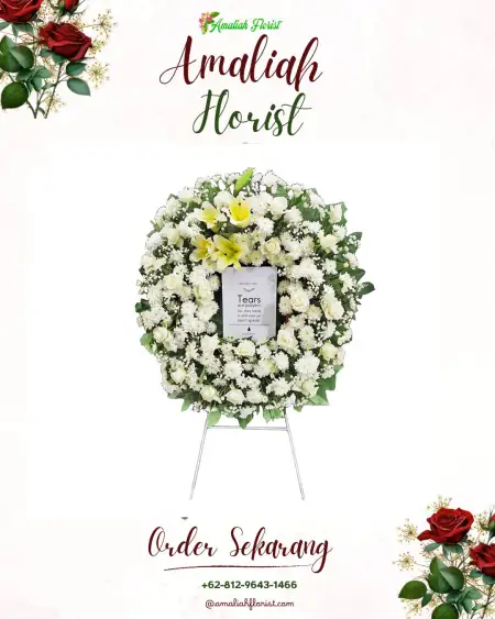 Krans Bunga Duka Makassar Barat